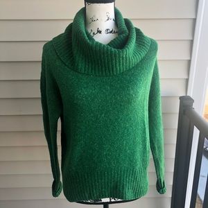 Michael Kors Cowl Neck Sweater Green Size XS